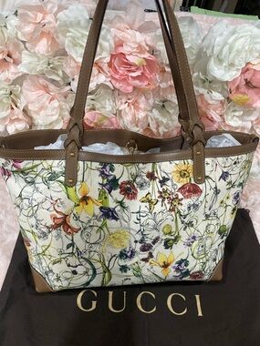 Gucci Flora Tote Bag